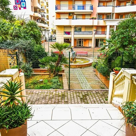 Les Jardins Hyper Centre -parking Privé - Mentone